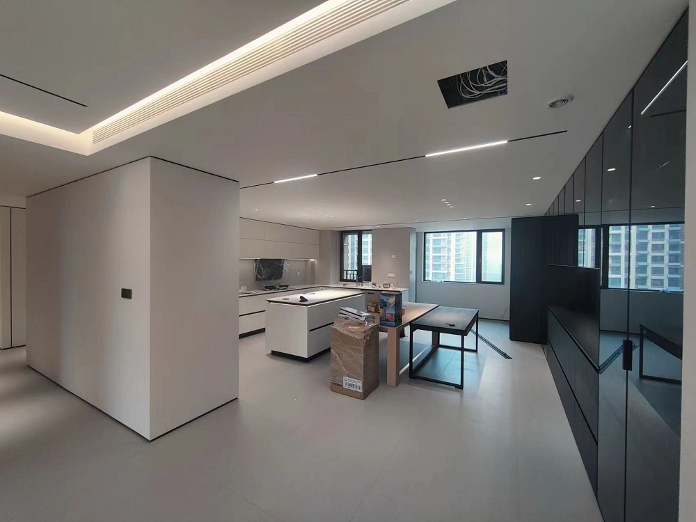 盛世華府 298㎡ 現(xiàn)代極簡 在施工地