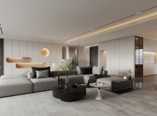 盛世華府  298m2  簡(jiǎn)約輕奢案例