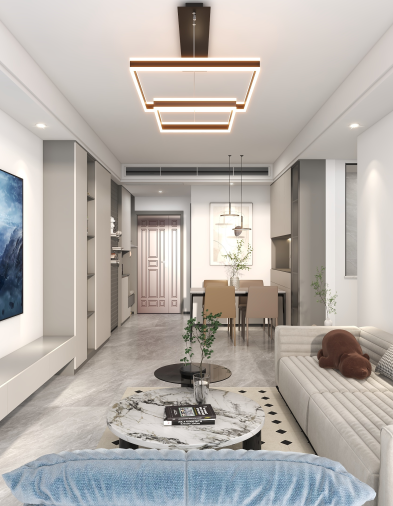 360°實景案例 海信星海灣 115m2 現(xiàn)代簡約