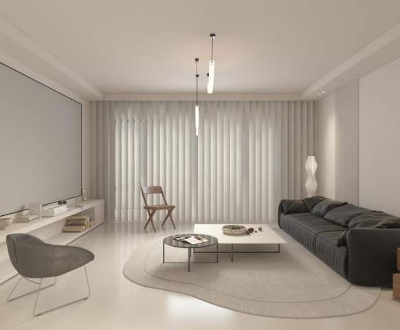 中?！ぴ坡垂^ 120m2 現(xiàn)代簡(jiǎn)約風(fēng)格案例