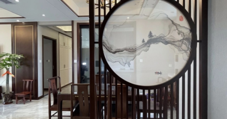 煙臺市新中式風格裝修效果圖